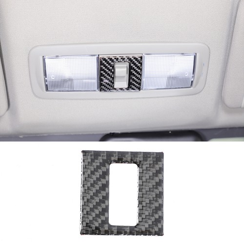 Carbon car roof reading light - car,